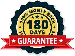 180 days money back guarantee